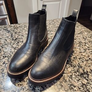 Nordstrom Black Leather Ankle Boots